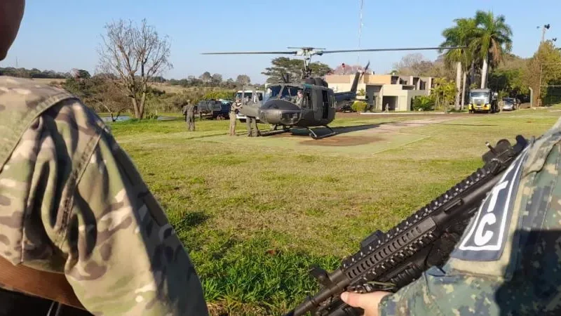 Operação intensifica combate à produção de maconha na fronteira com MS