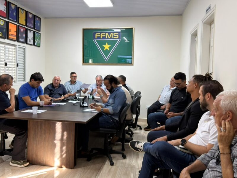 Federação e clubes definem Copa MS em reunião do Conselho Técnico nesta quarta