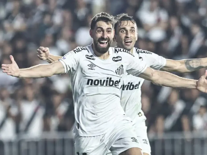 Santos desencanta no 2º tempo e atropela o Vasco pelo Brasileirão