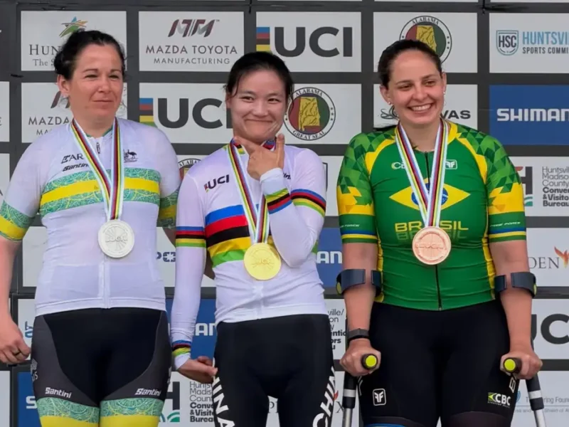 Brasil encerra Mundial de paraciclismo de estrada com 5 medalhas