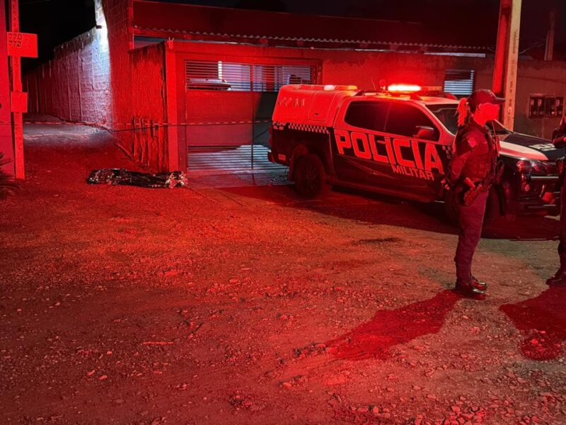 Rapaz é executado com vários tiros em cidade de MS