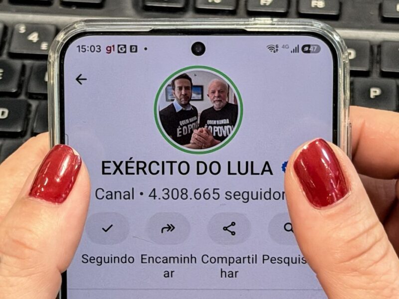 Canal Exército do Lula volta ao ar após registro no TSE