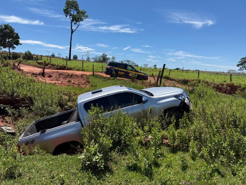 Rapaz é preso em Iguatemi com caminhonete furtada no centro de Dourados